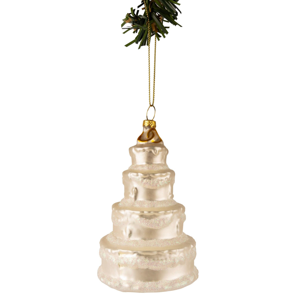 Nordic Light Weihnachtskugel Hochzeitstorte 12 cm