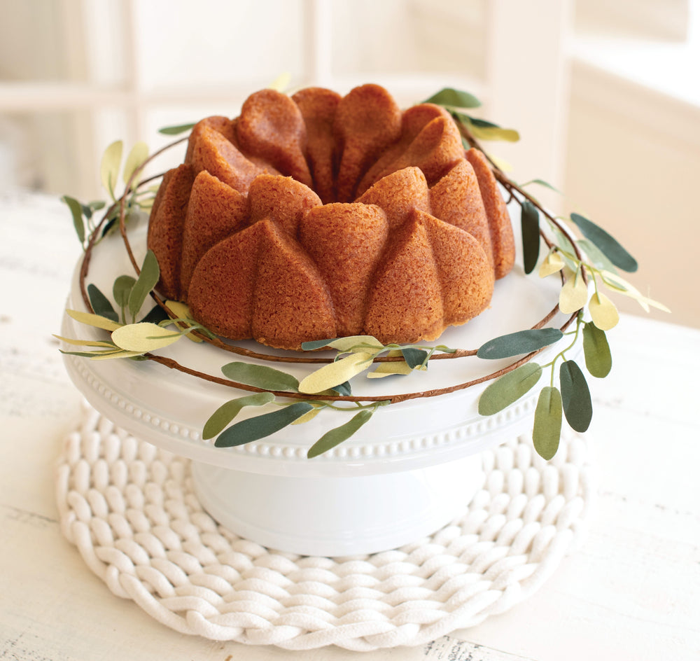 Nordic Ware Gugelhupf Backform Magnolia Bundt Pan Kupfer ø 25 cm / 2.4 Liter