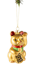 Nordic Light Weihnachtskugel Maneki Neko 10 cm