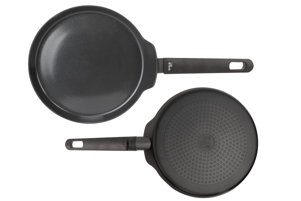 Cookinglife Pfanne für Pfannkuchen Black Cera Schwarz - ø 24 cm - keramische Antihaftbeschichtung - PFAS-frei