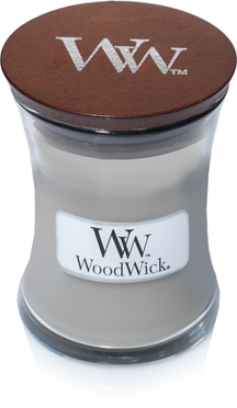 WoodWick Duftkerze Mini Fireside - 8 cm / ø 7 cm