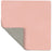 LIND DNA Untersetzer Nupo - Leder - Rose / Light Grey - beidseitig - 10 x 10 cm