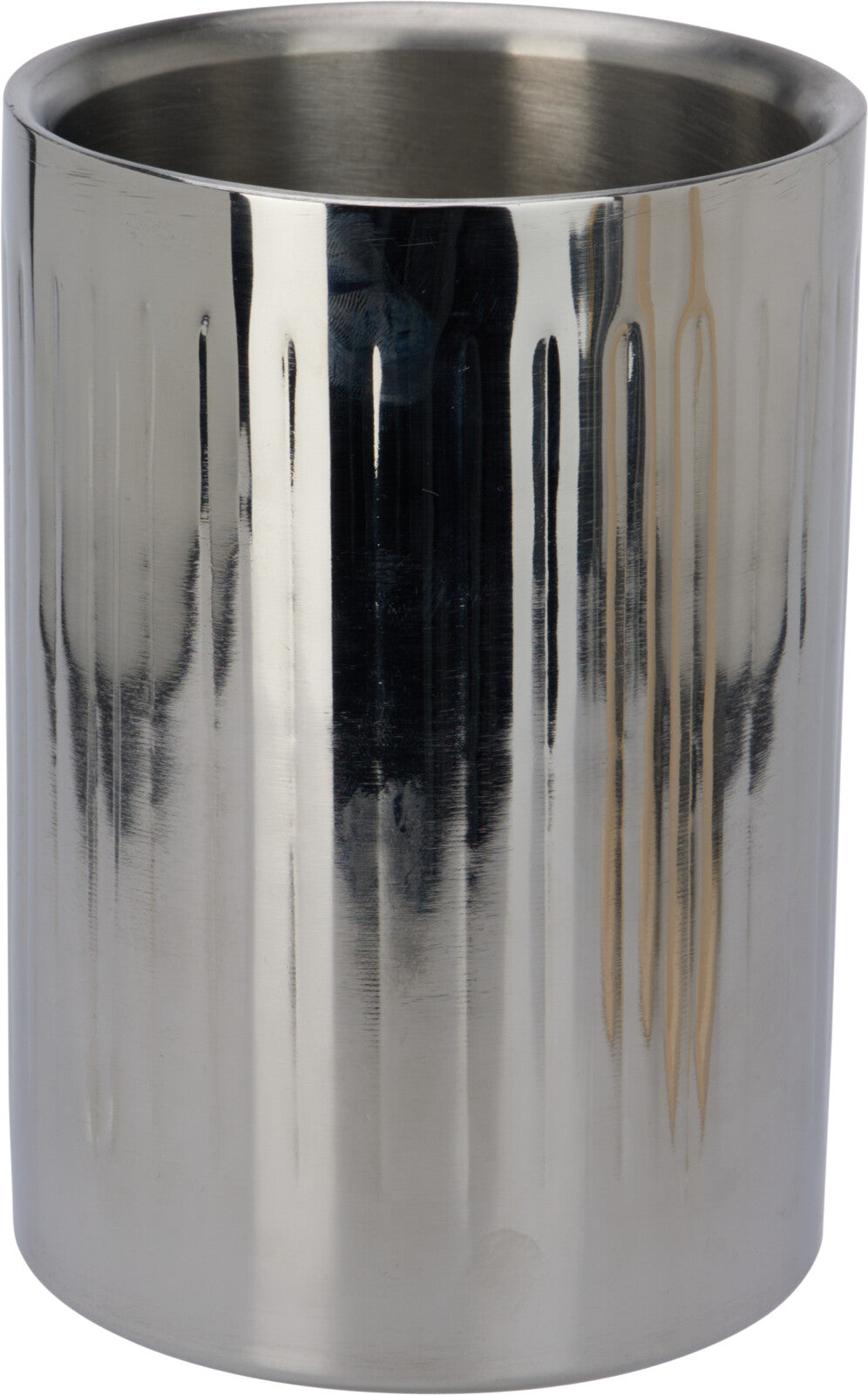 Cookinglife Weinkühler Chrom Edelstahl ø 12 x 18 cm