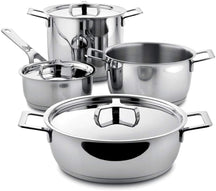 Alessi Kochgeschirr Pots&Pans - AJM100S7 - 4-teilig - von Jasper Morrison