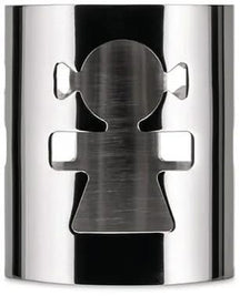 Alessi Serviettenring Girotondo - Frau - AKK10 W - von King-Kong