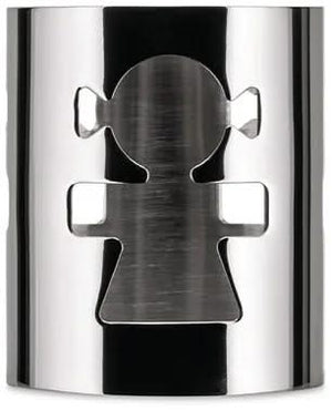 Alessi Serviettenring Girotondo - Frau - AKK10 W - von King-Kong