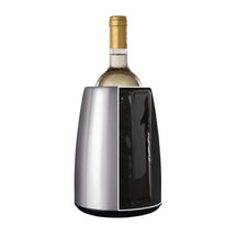 Vacu Vin Weinkühler Active Cooler Elegant Edelstahl - Box - Silber