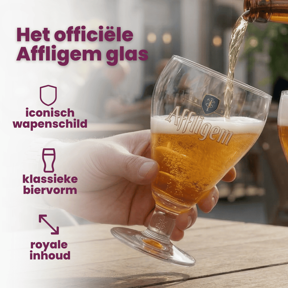 Affligem Biergläser 300 ml - 6 Stück