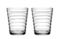 Iittala Glas Aino Aalto Klar 220 ml - 2 Stücke