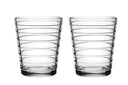 Iittala Glas Aino Aalto Klar 220 ml - 2 Stücke