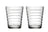 Iittala Glas Aino Aalto Klar 220 ml - 2 Stücke