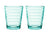 Iittala Glas Aino Aalto Wassergrün 220 ml - 2 Stücke