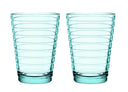 Iittala Glas Aino Aalto Wassergrün 330 ml - 2 Stücke