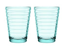 Iittala Glas Aino Aalto Wassergrün 330 ml - 2 Stücke