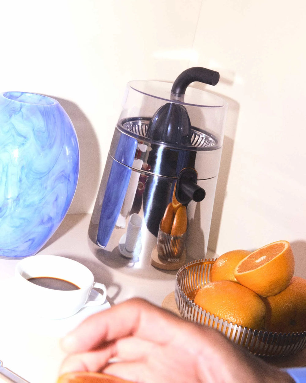Alessi Zitruspresse Toru - Edelstahl - NE02 B