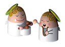 Alessi Weihnachtsengel – Engelsband – AMGI26SET3 – 2 Stück – von Massimo Giacon