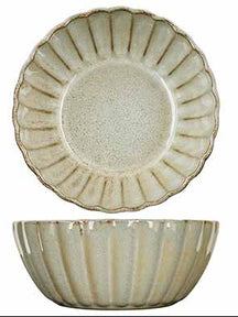 Gemütliches und trendiges Astera Ocean 16-teiliges Geschirrset für 4 Personen – 4 Speiseteller, 4 Frühstücksteller, 4 Schüsseln und 4 Becher