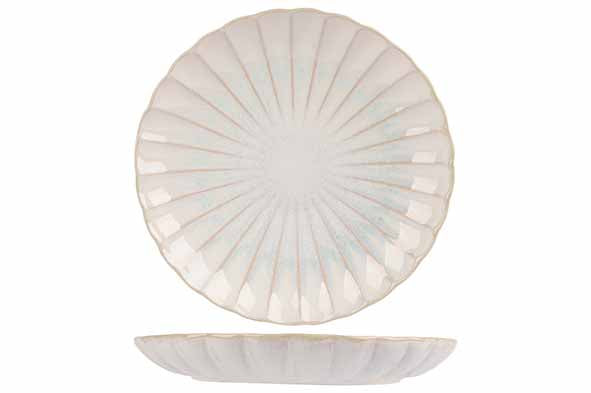 Cosy &amp; Trendy Astera Pure 16-teiliges Geschirrset für 4 Personen – 4 Speiseteller, 4 Frühstücksteller, 4 Schüsseln und 4 Becher