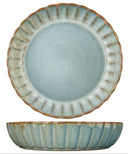 Cosy & Trendy Tiefe Teller / Pastateller - Astera Ocean Grau - ø 22 cm - 4 Stück