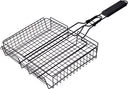 Cookinglife BBQ Grillkorb Fire & Flavour 41,5 x 31,5 x 6 cm - Antihaft Metall - Grillzubehör für Gemüse und Fleisch