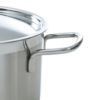 BK Topfset Marmite 4-teilig - Edelstahl - Kochtöpfe ø 16, 18, 20 & Stieltopf ø 16 cm