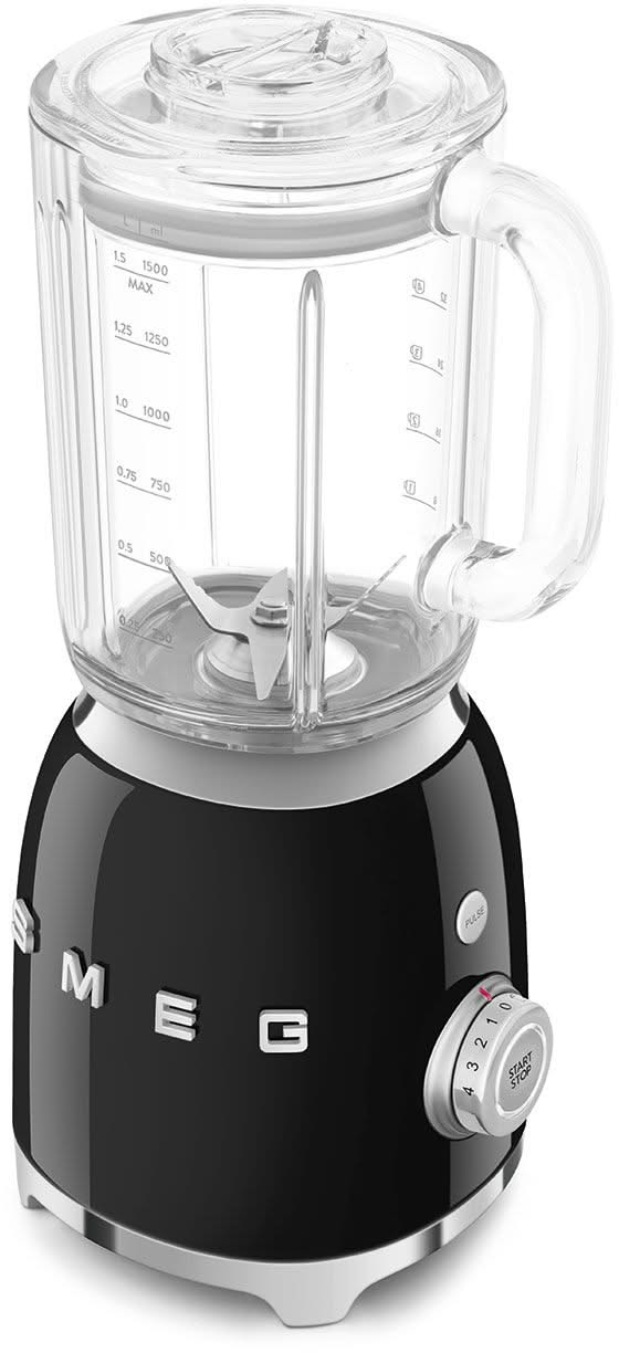 SMEG Mixer – 800 W – Schwarz – 1,5 Liter – BLF03BLEU