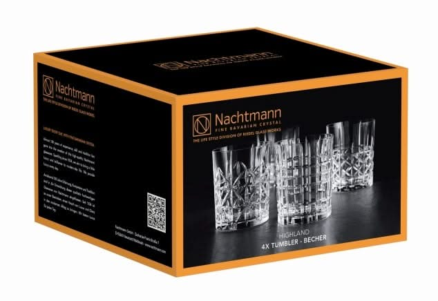 Nachtmann Whiskeygläser Highland 345 ml - 4 Stück