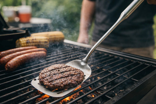 Cookinglife Spatelset ProLine RVS - Küchenset - 5-teilig - Pfannenwender, Spatel, Spaghettilöffel, Suppenlöffel & Schaumkelle