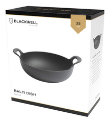 Blackwell Balti Schale Gusseisen Schwarz - ø 25 cm / 2,7 Liter