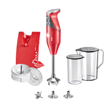 Bamix Stabmixer Set SwissLine - 200 W - Rot