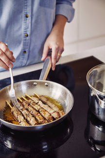 Beka Bratpfanne Cicla - RVS - ø 20 cm - ohne Antihaftbeschichtung - geeignet für alle Wärmequellen