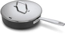 Beka Schmorpfanne / Sauteuse mit Deckel und langem Griff Maestro Alu Ø 24 cm – keramische antihaftbeschichtung