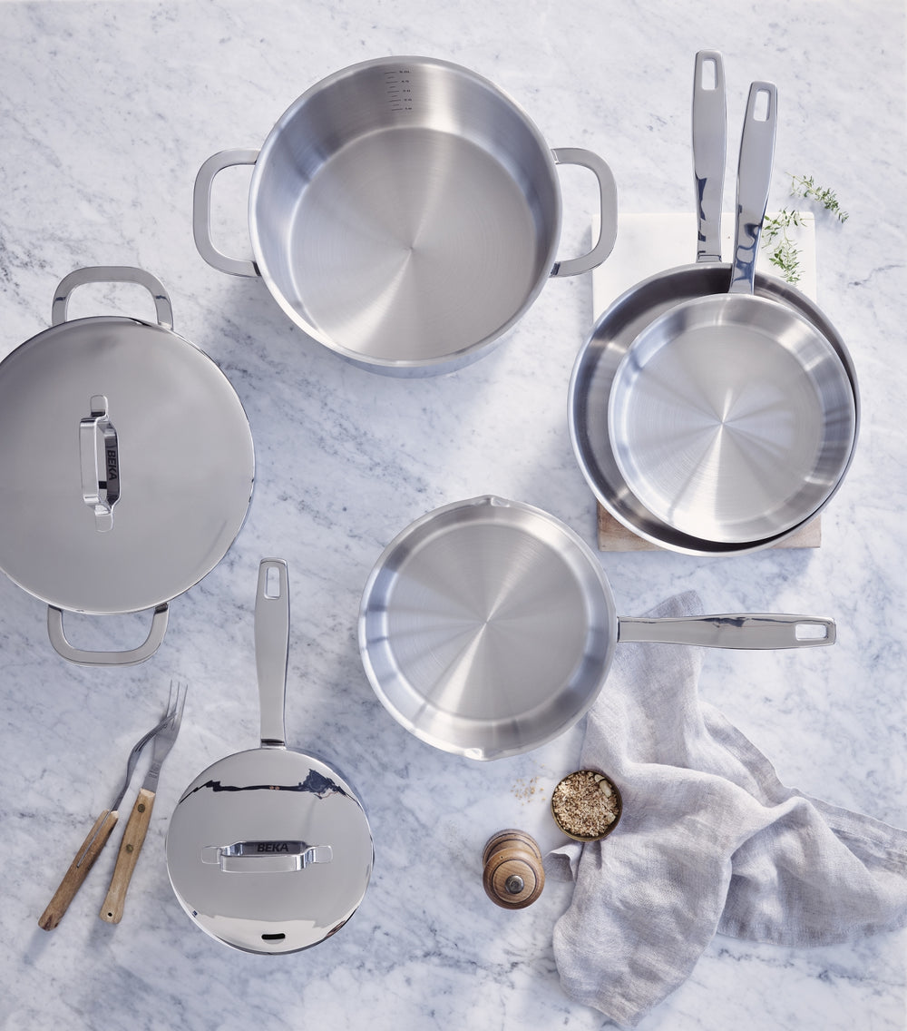 Beka Kochtopf Maestro RVS mit Deckel ø 20 cm / 3,7 Liter - geeignet für alle Wärmequellen