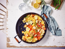 Beka Bratpfanne mit 2 Seitengriffen Mandala Gusseisen ø 36 cm - keramische Antihaftbeschichtung - geeignet für alle Wärmequellen