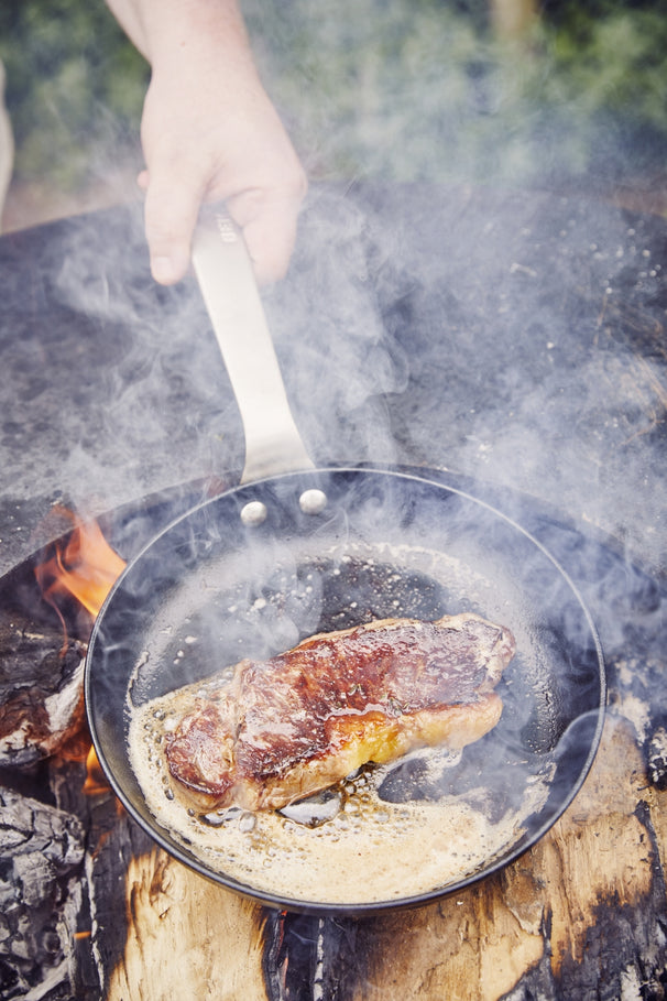 Beka Bratpfanne Stark ø 24 cm - ohne Antihaftbeschichtung - geeignet für alle Wärmequellen