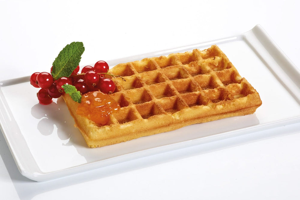 Fritel Backblech-Set für belgische Waffeln 4 x 7 cm