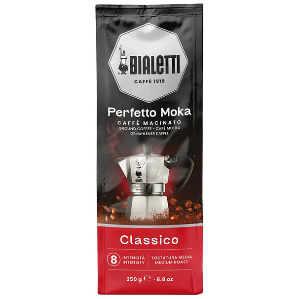 Bialetti Gemahlener Kaffee Perfetto Moka Classico 250 Gramm
