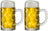 Oktoberfest-Bierkrug - 500 ml - 2 Stück