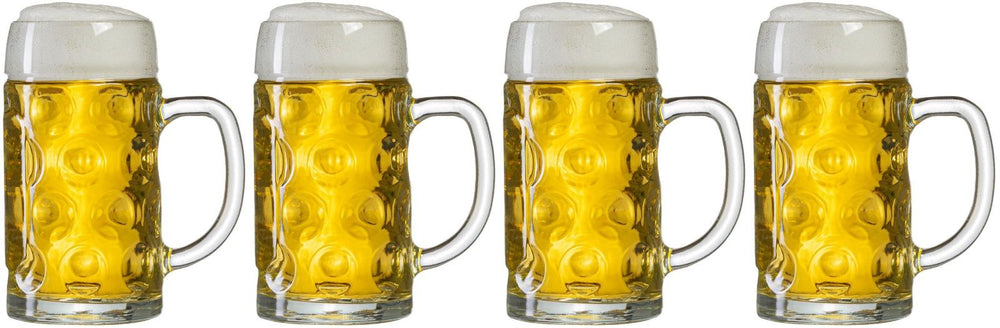 Oktoberfest-Bierkrug - 500 ml - 4 Stück