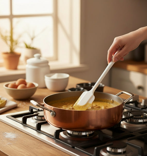 Birkmann Teigschaber Colour kitchen Weiß - 27 cm