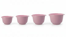 Birkmann Mischschüsseln / Teigschüsseln Colour bowls Set 4-teilig - 1,5, 2, 3 und 4 Liter - Silk Rose