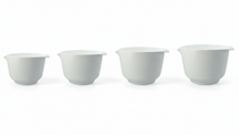 Birkmann Mischschüsseln / Teigschüsseln Colour bowls Set 4-teilig - 1,5, 2, 3 und 4 Liter - Weiß