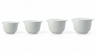 Birkmann Mischschüsseln / Teigschüsseln Colour bowls Set 4-teilig - 1,5, 2, 3 und 4 Liter - Weiß