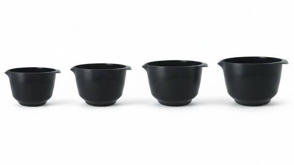 Birkmann Mischschüsseln / Teigschüsseln Colour bowls Set 4-teilig - 1,5, 2, 3 und 4 Liter - Cool Grey