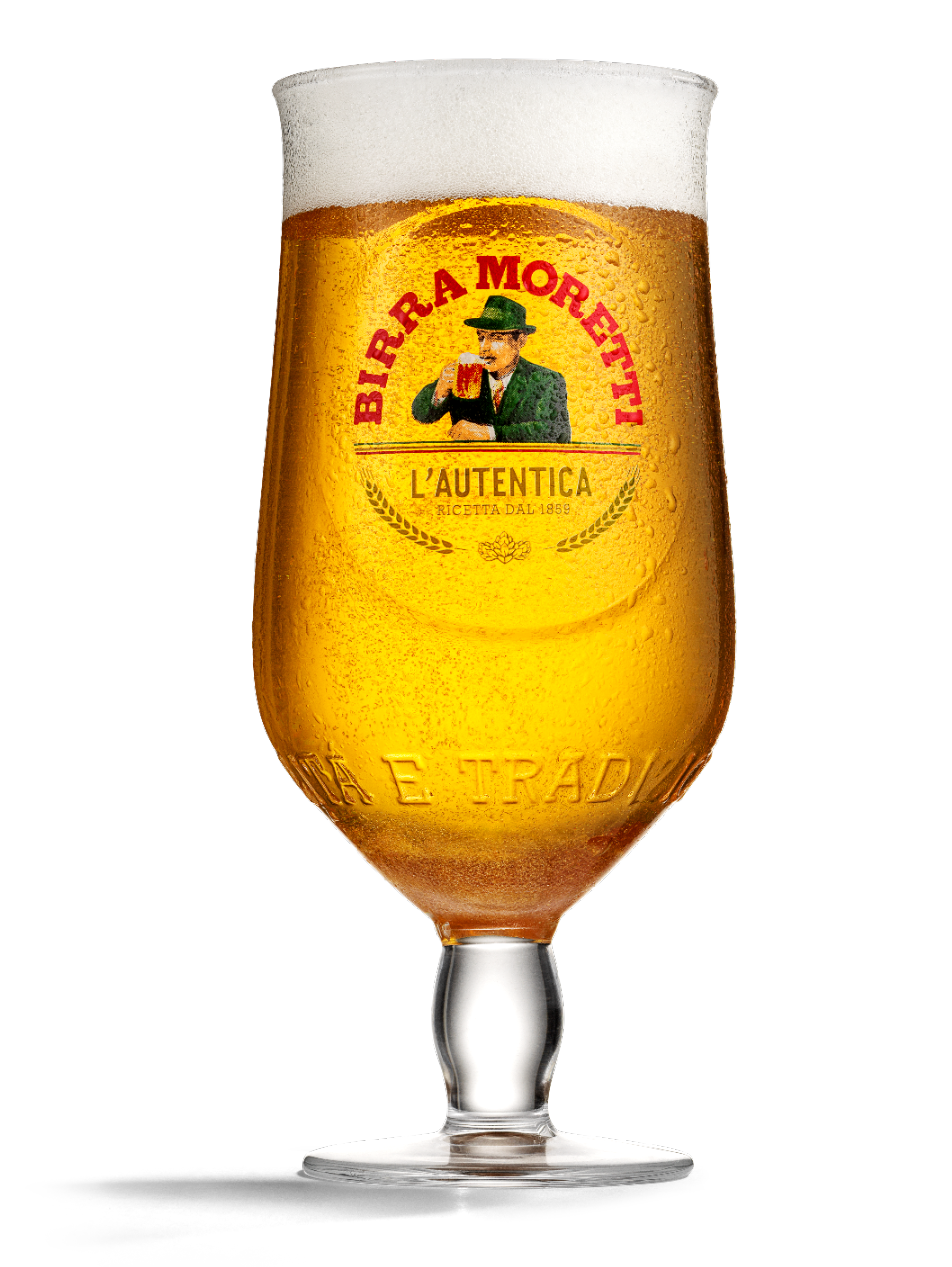 Birra Moretti Bierglas – 250 ml