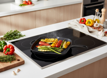 Blackwell Grillpfanne Gusseisen - 26 x 26 cm - ohne Antihaftbeschichtung