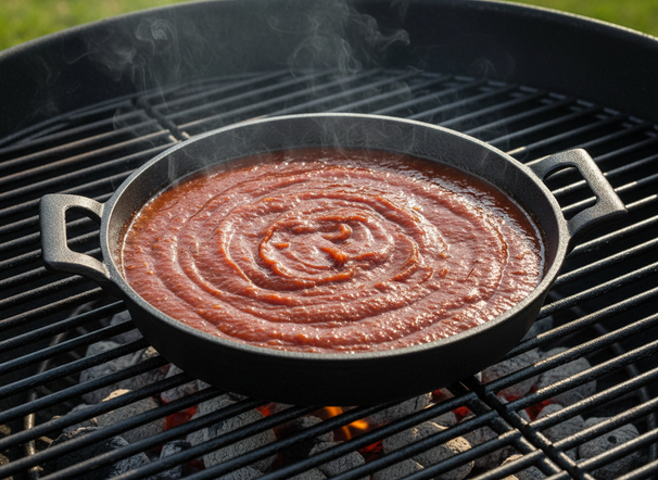 Cast Iron Auflaufform - ø 20 cm - ohne Antihaftbeschichtung