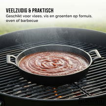 Cast Iron Auflaufform - ø 20 cm - ohne Antihaftbeschichtung