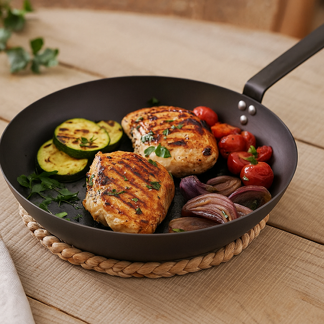 Blackwell Bratpfanne Carbonstahl ø 28 cm - ohne Antihaftbeschichtung