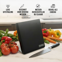 Blackwell Messerblock - Magnetisch Schwarz - ohne Messer